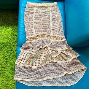 💖 Free People 💖 Beautiful Long Skirt